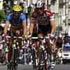 Frank Schleck wins an intermediate sprint at the peace-race 2003